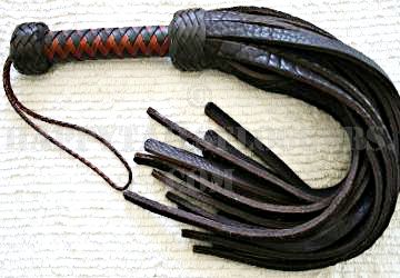 A chocolate bison flogger.